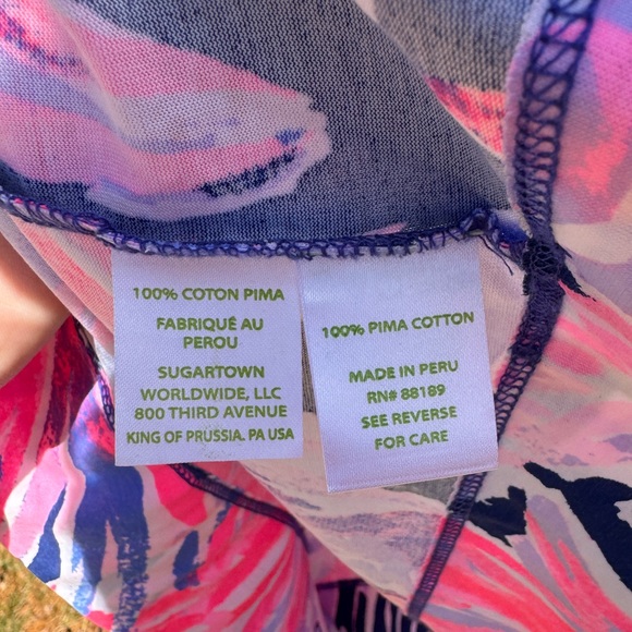 Lilly Pulitzer Women's Merrit Dress in Paradise Point Reduced (Size Medium) - Picture 7 of 9